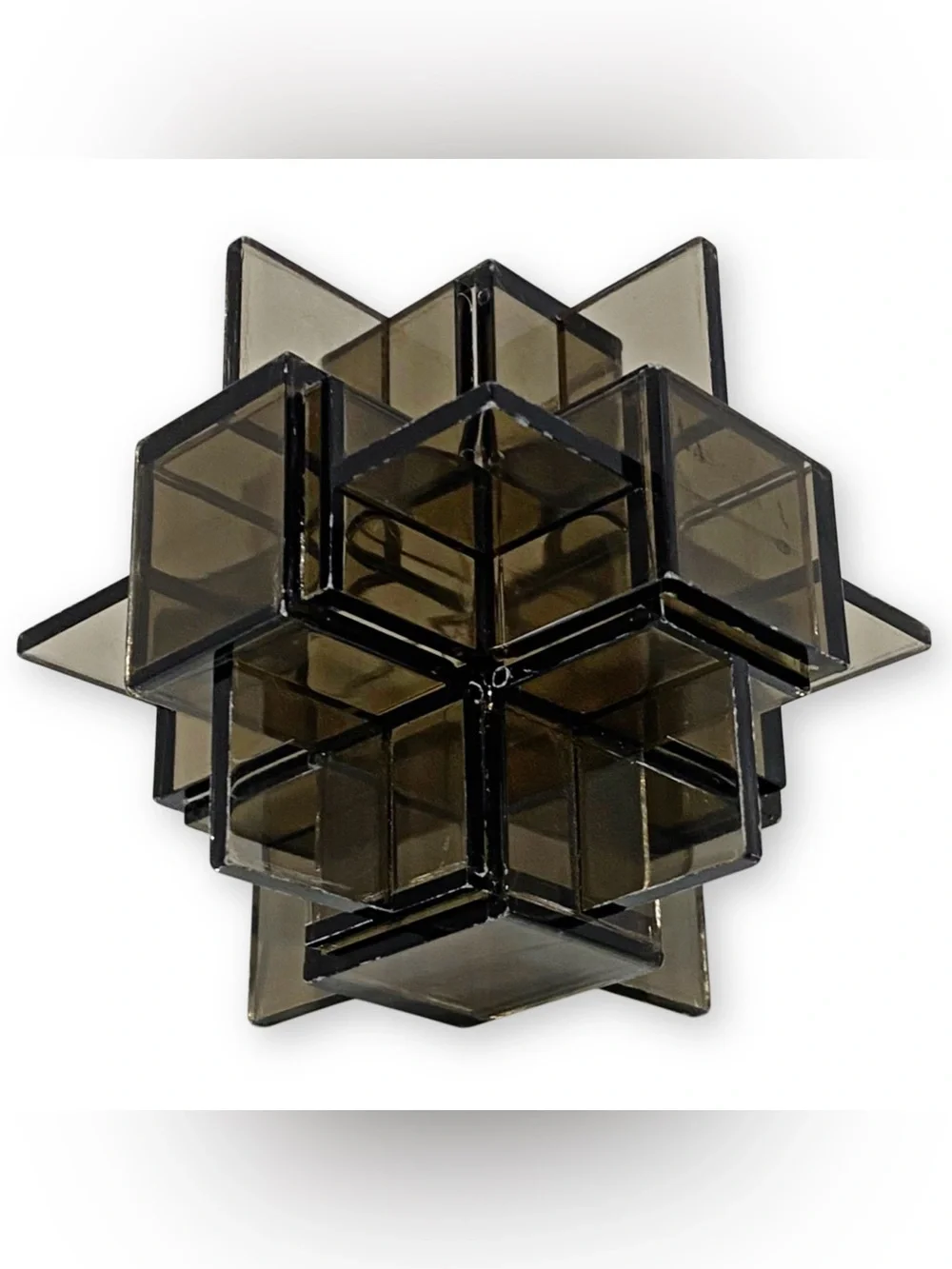 Reiss Games Vintage 313 Torment Set of 2 Acrylic Interlocking Brainteaser Puzzle